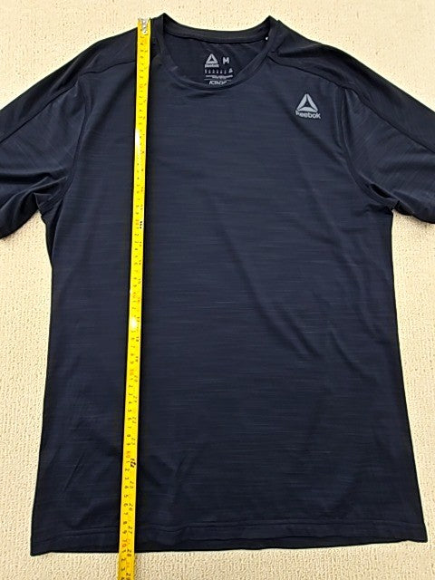 Reebok Men's Navy M Short Sleeve ActivChill Crewneck T-Shirt