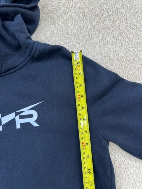 Nike Men's Gray Full Zip Fleece Hoodie XL Regular Nike Air