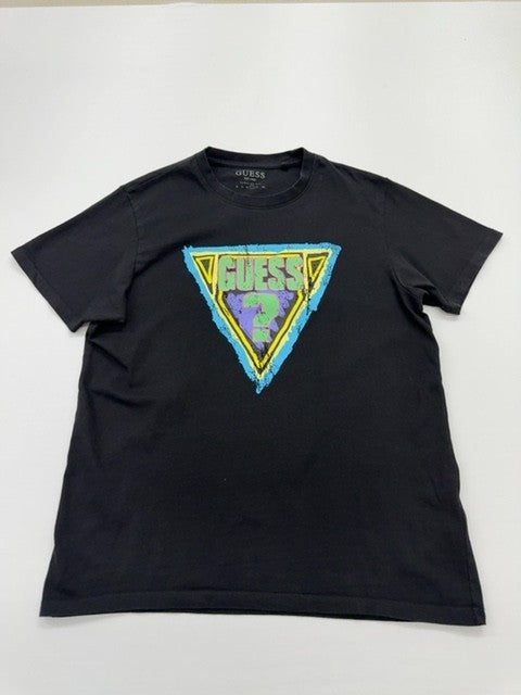 Guess Men Black T-Shirt size L product image 1