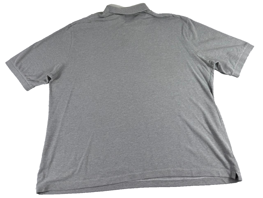 Polo Ralph Lauren Men’s 2XLT Tall Gray Short Sleeve Polo Shirt Big Tall