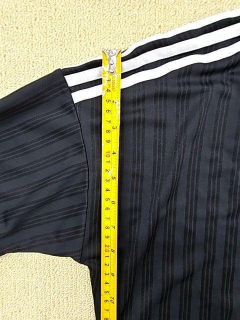Adidas Women's Black T-Shirt – Size 12, Short Sleeve