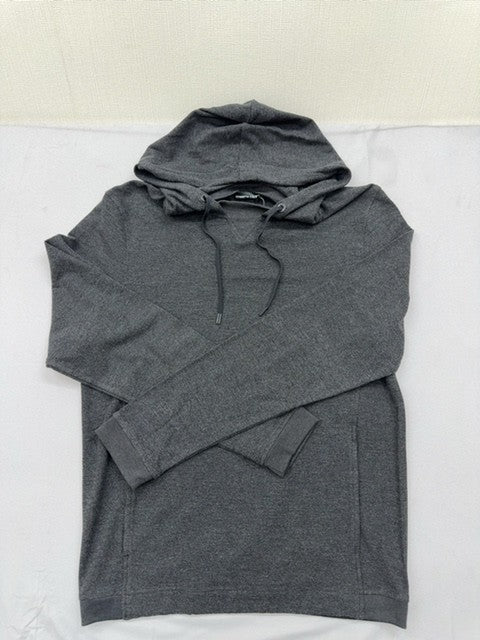 Kenneth Cole Men's Charcoal S Hoodie CAYN7F20002 Drawstring Long Sleeve