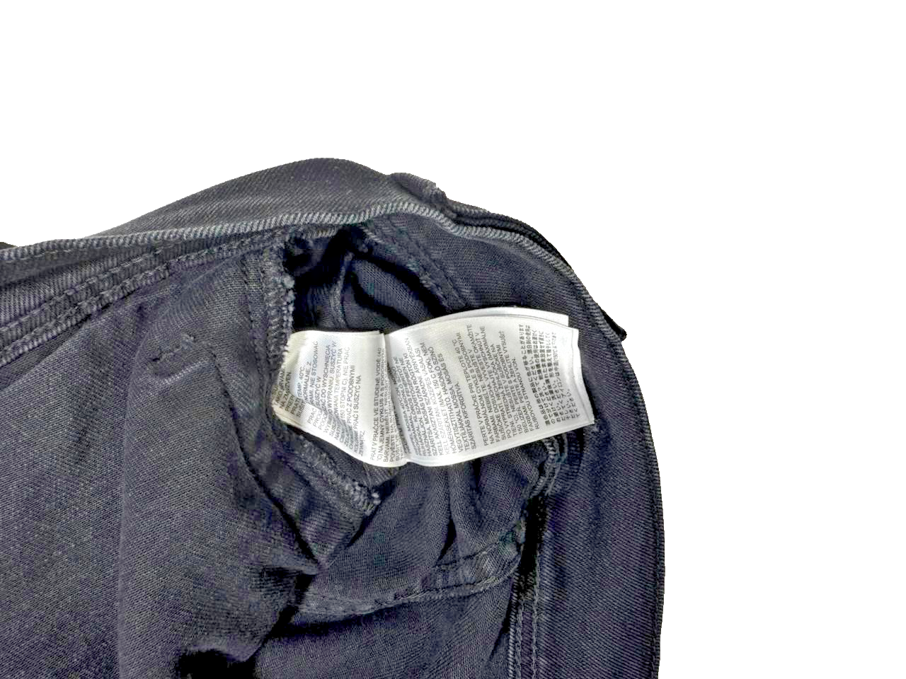 Quicksilver Button Up Black Denim Jacket - Size M