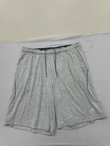 Adidas Men's Grey Climacool Shorts Regular Size Drawstring