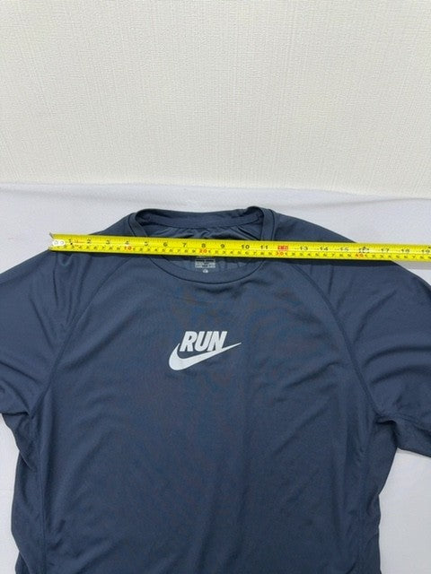 Nike Running Dri-FIT Navy Short Sleeve Men's T-Shirt Regular