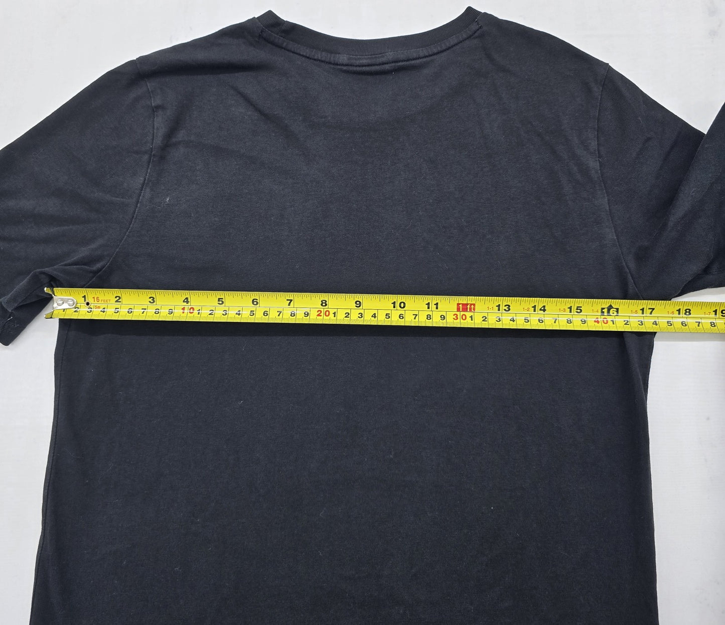 Puma Men's Black Crew Neck Short Sleeve Tee XS Regular Fit