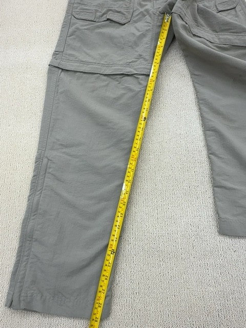 The North Face Men's Gray Convertible Pants Size S/P 32" Inseam