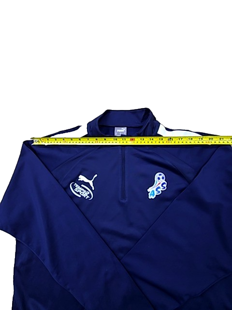Puma Men's Navy Quarter-Zip Luminest Training Top XL
