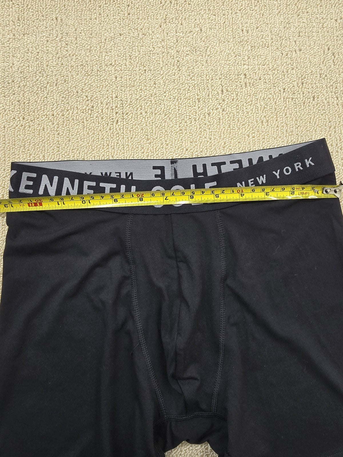 Kenneth Cole NY Men's Boxer Briefs Dark Grey Classic Fit Elastic Waist