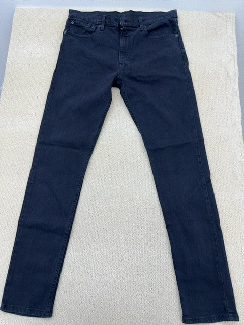 Levi's Men's Dark Navy 512 Slim Taper Jeans 34x34