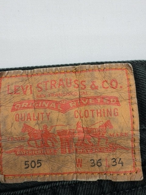 Levi's Men Gray Jeans size 36X34 product image 3