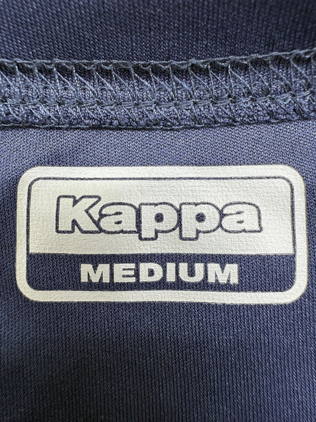Kappa Men's Navy Blue Jersey T-Shirt Medium Short Sleeve Crew Neck