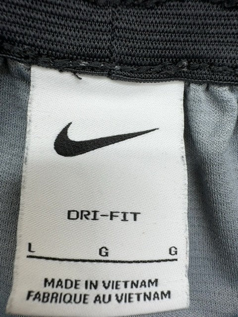 Nike Men's Grey Dri-FIT Shorts Size L Drawstring