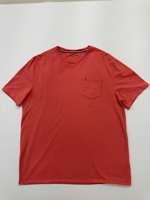 Tommy Hilfiger Men Red T-Shirt size XXL product image 1