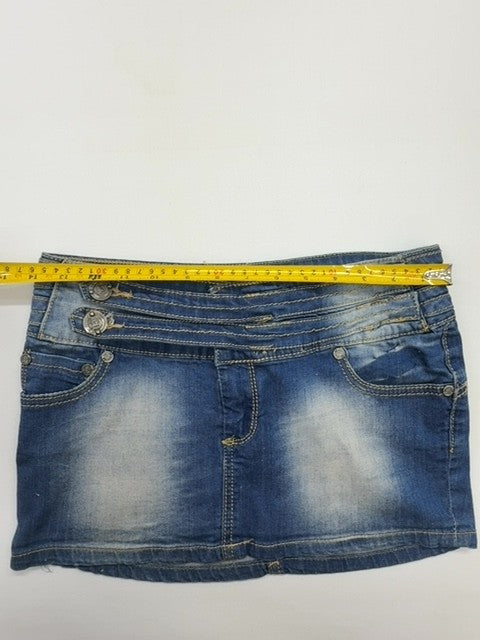 SizE Women Blue Skirt size S product image 6