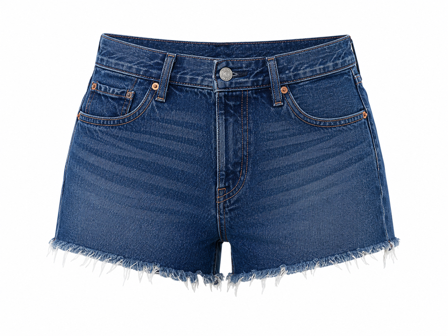 Levi's Women Blue Shorts size W38 product image 2