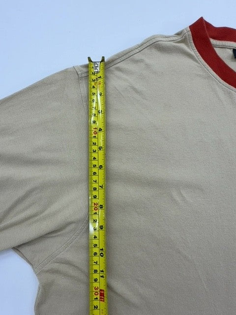 Fila Men Beige T-Shirt size 3XL product image 6