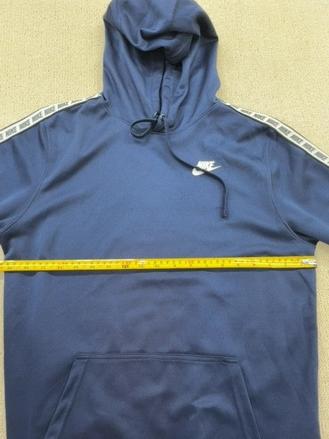 Nike Unisex Navy Sportswear Club Fleece Pullover Hoodie Size S