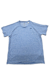 Adidas Men's Blue T-Shirt – Size L, Short Sleeve