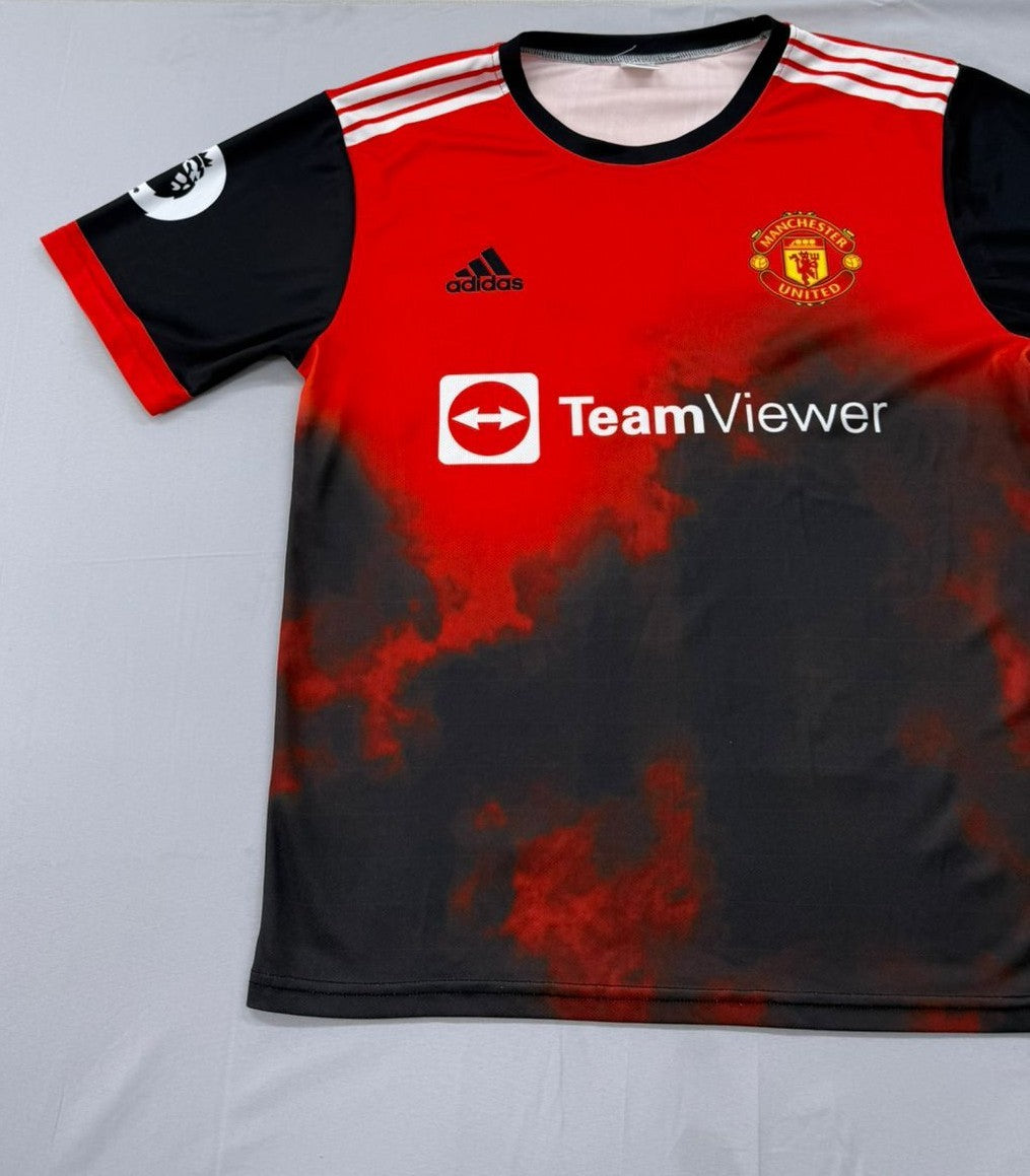 Adidas Manchester United Red Soccer Jersey Size L