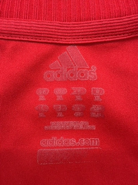 Adidas Men's Spain National Team Red Jersey Short Sleeve Climacool
