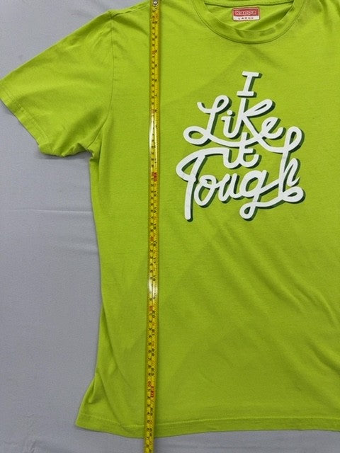 Kappa Men's Large Green Graphic Print Short Sleeve Crewneck T-Shirt