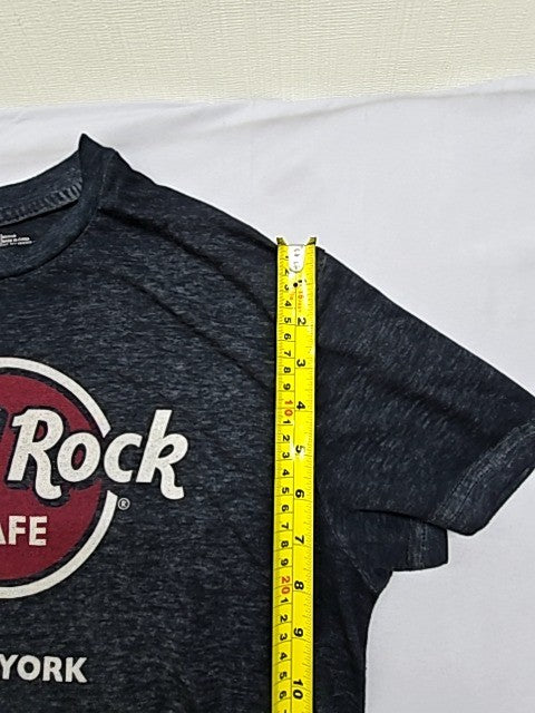 Hard Rock Cafe Unisex Grey Short Sleeve T-Shirt Medium