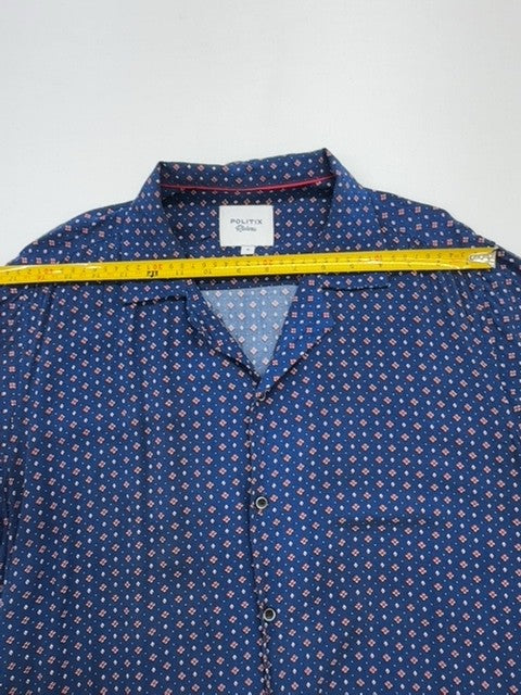 POLITIX Men Blue Shirt product image 8