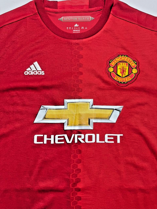 Adidas Men's Red Jersey, Mata Manchester United Chevrolet – Ref BA9C7