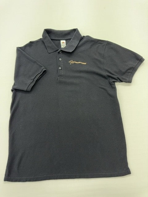 Fruit of the Loom Boys Black Polo Shirt size L product image 1