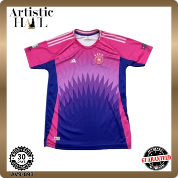 Adidas Pink Germany Jersey Shirt AEROREADY Slim Fit