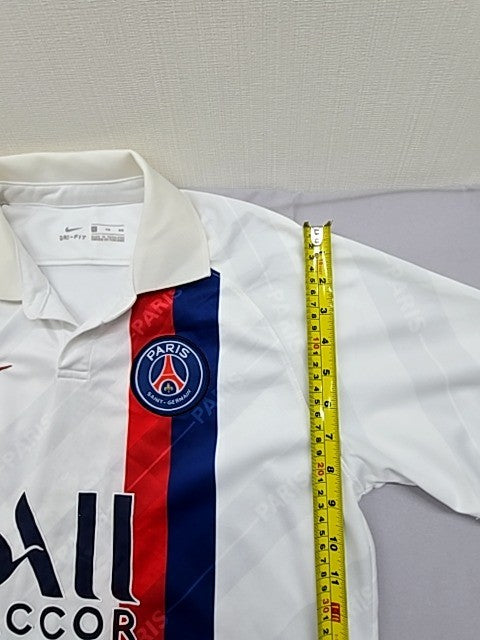 Nike XL White Dri-FIT Polo Jersey Short Sleeve 100% Poly