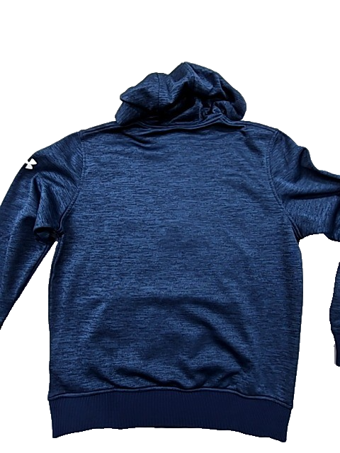 Under Armour Men's Navy Pullover Fleece Hoodie M Loose Fit