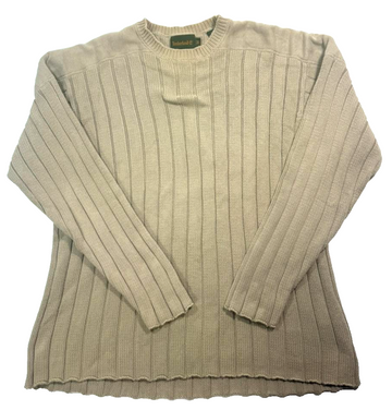 Men's Timberland Ribbed Knit Cotton Blend Sweater - Size M