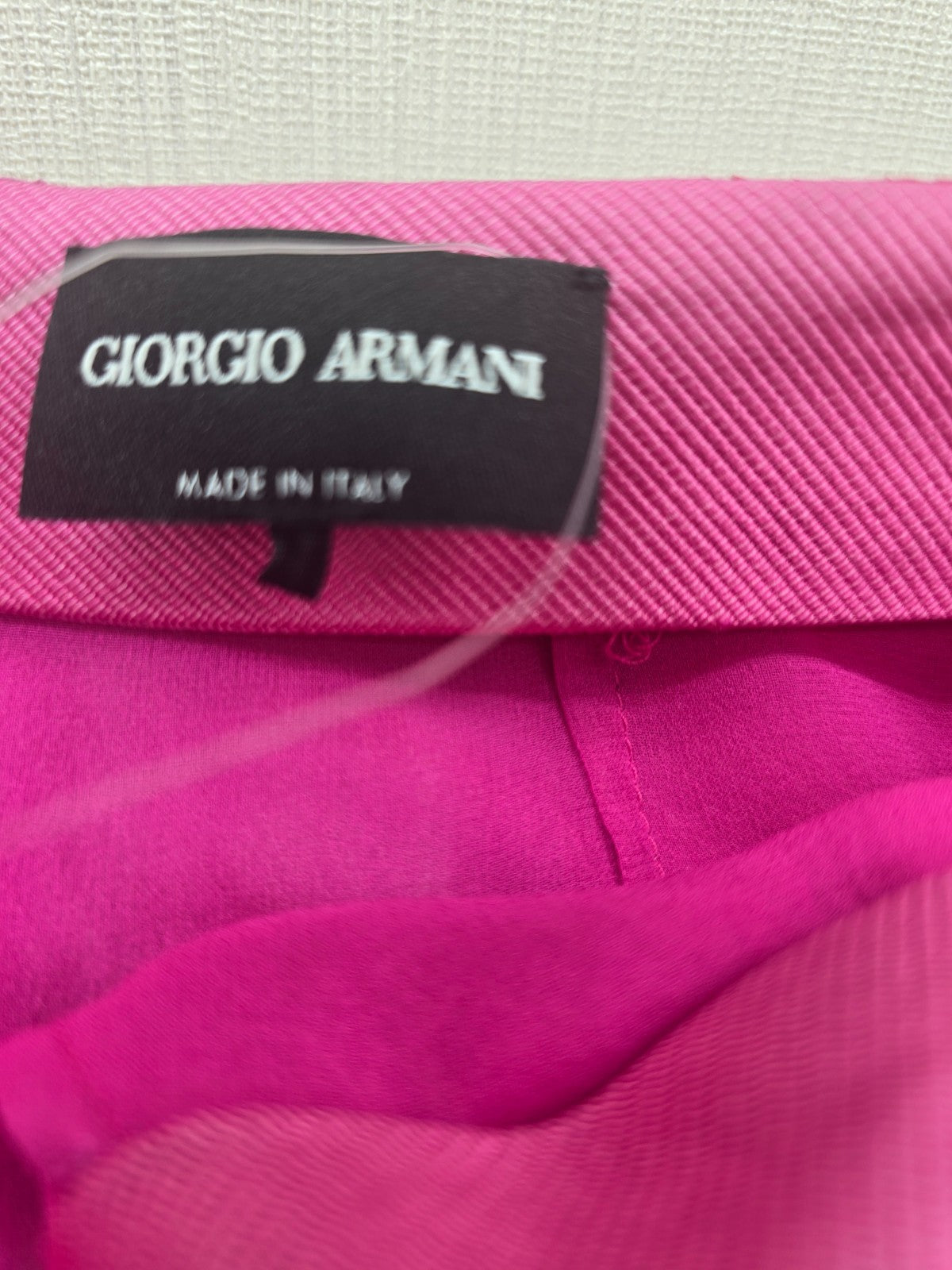 Giorgio Armani Women's Long Skirt Floral Pink Made in Italy Size EU 40