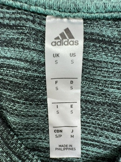 Adidas Men's Green Short Sleeve Crewneck T-Shirt Size S