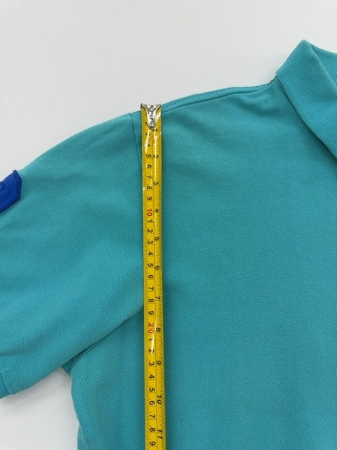 U.S. Polo Assn. Boys Turquoise Polo Shirt Size L Regular Condition