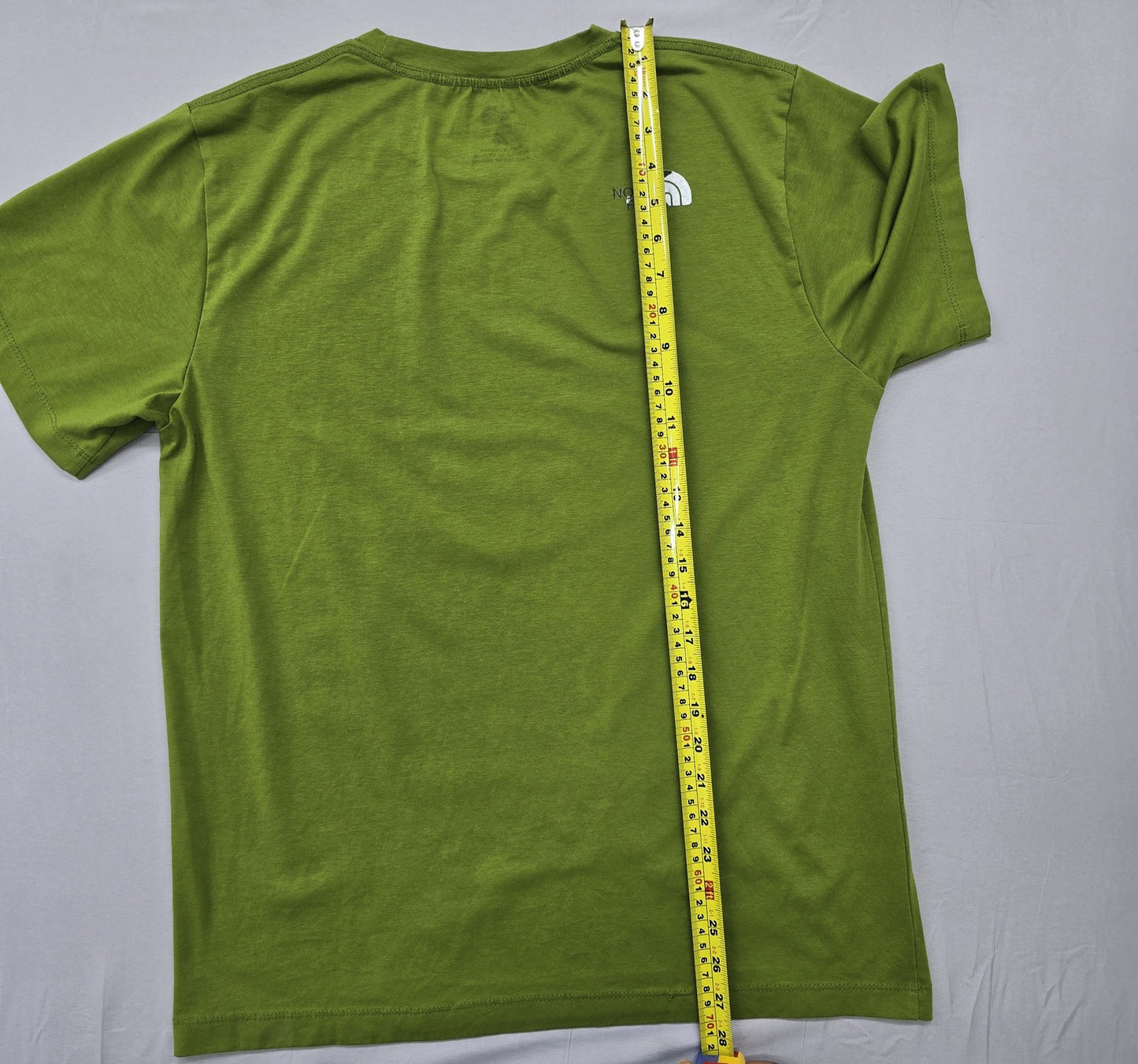 The North Face Men's Green Crewneck Short Sleeve T-Shirt XL Cotton