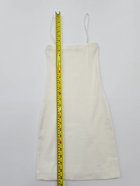 Zara Women's Cream Ribbed Knit Camisole Tank Top Size S
