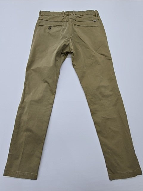 Levi Strauss Men Khaki Straight Jeans Size 31x32 Regular Button 5-Pocket