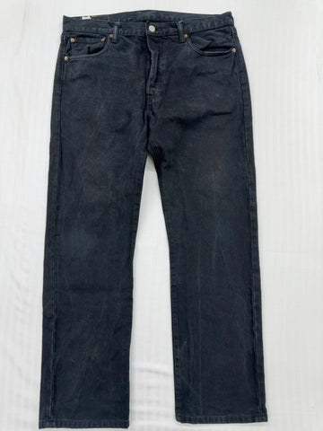 Levi's Men's Dark Wash 501 Original Jeans W34 L32 Vintage