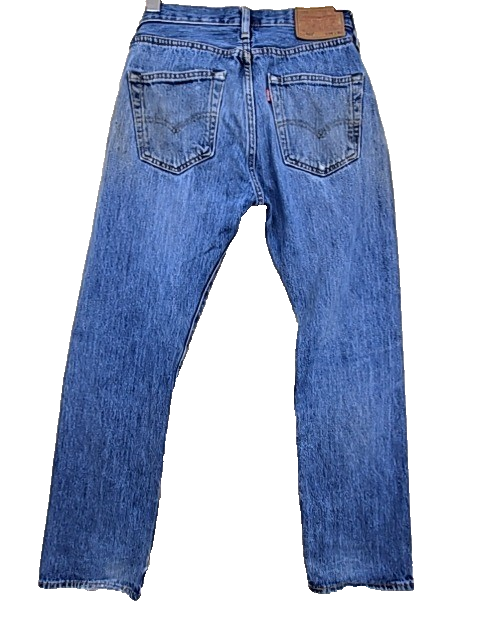 Levi's Unisex 501 Blue Jeans W29 L30 Vintage USA Made