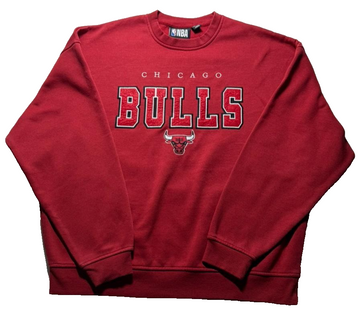 Vintage 90'S Chicago Bulls Nba Sweatshirt - Size XS