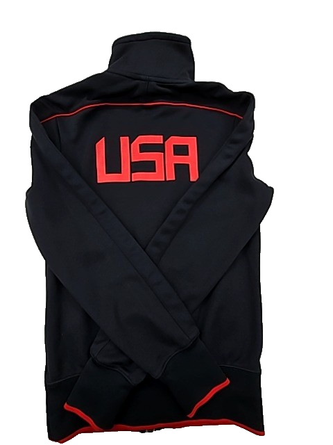 Nike Men's Black Track Jacket Full Zip Soccer S