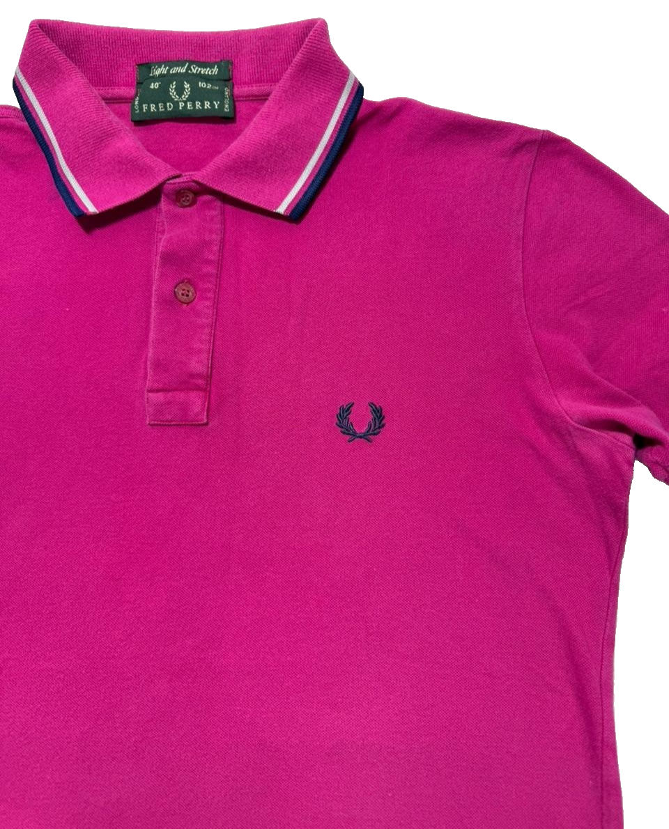 Fred Perry Twin Tipped Polo Shirt - Size 40
