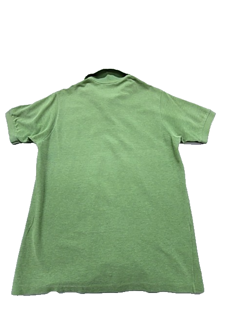 Lacoste Men's Green Polo Shirt Size 5 Classic Fit Croc Logo