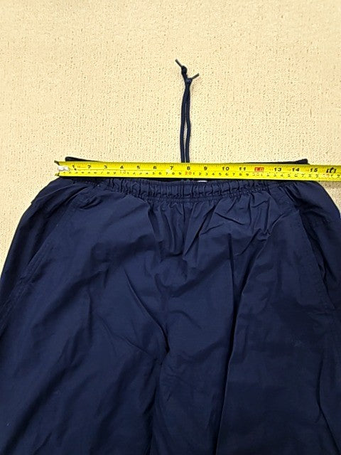 Nike Men's Navy Track Pants Size L Drawstring Solid