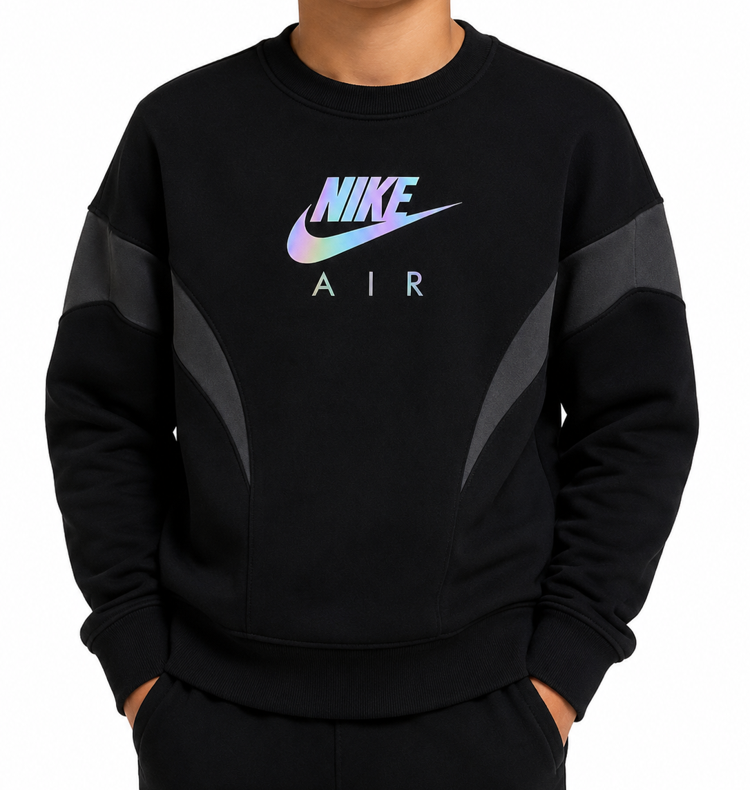 Nike Boys Black Hoodie size 146-156 product image 1