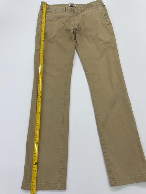 Tommy Jeans Men's Khaki Straight Pants 30x32