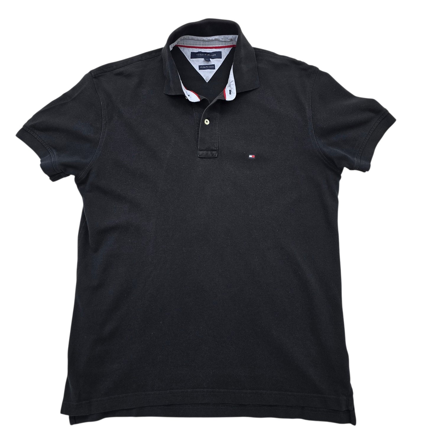 Tommy Hilfiger Men Black Polo Shirt size L product image 1
